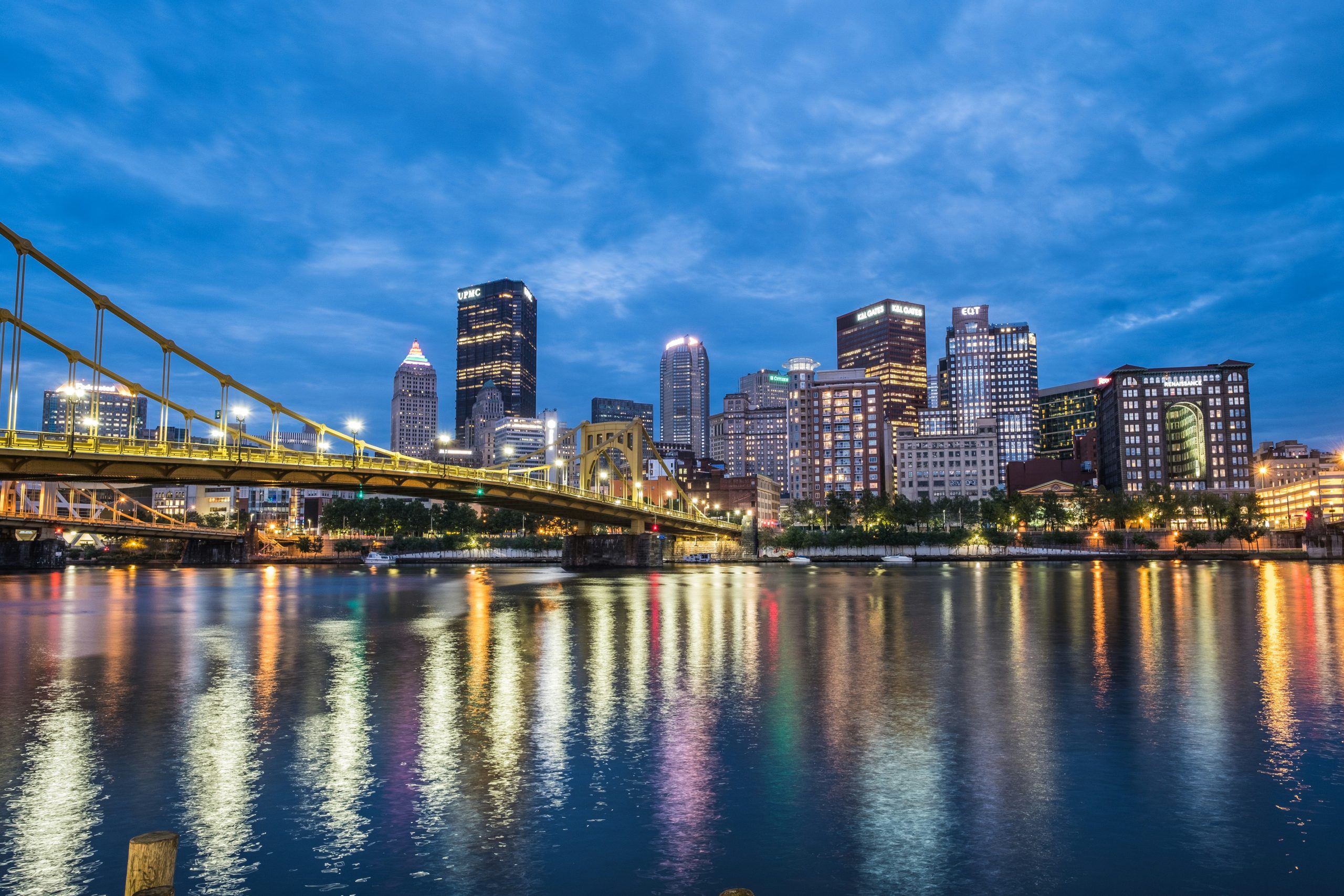Pittsburgh Skyline at night
